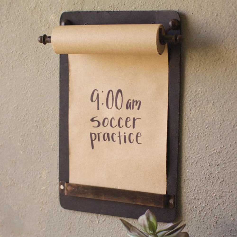 Note Roll Wall Hanging