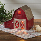 Red Barn Lamp
