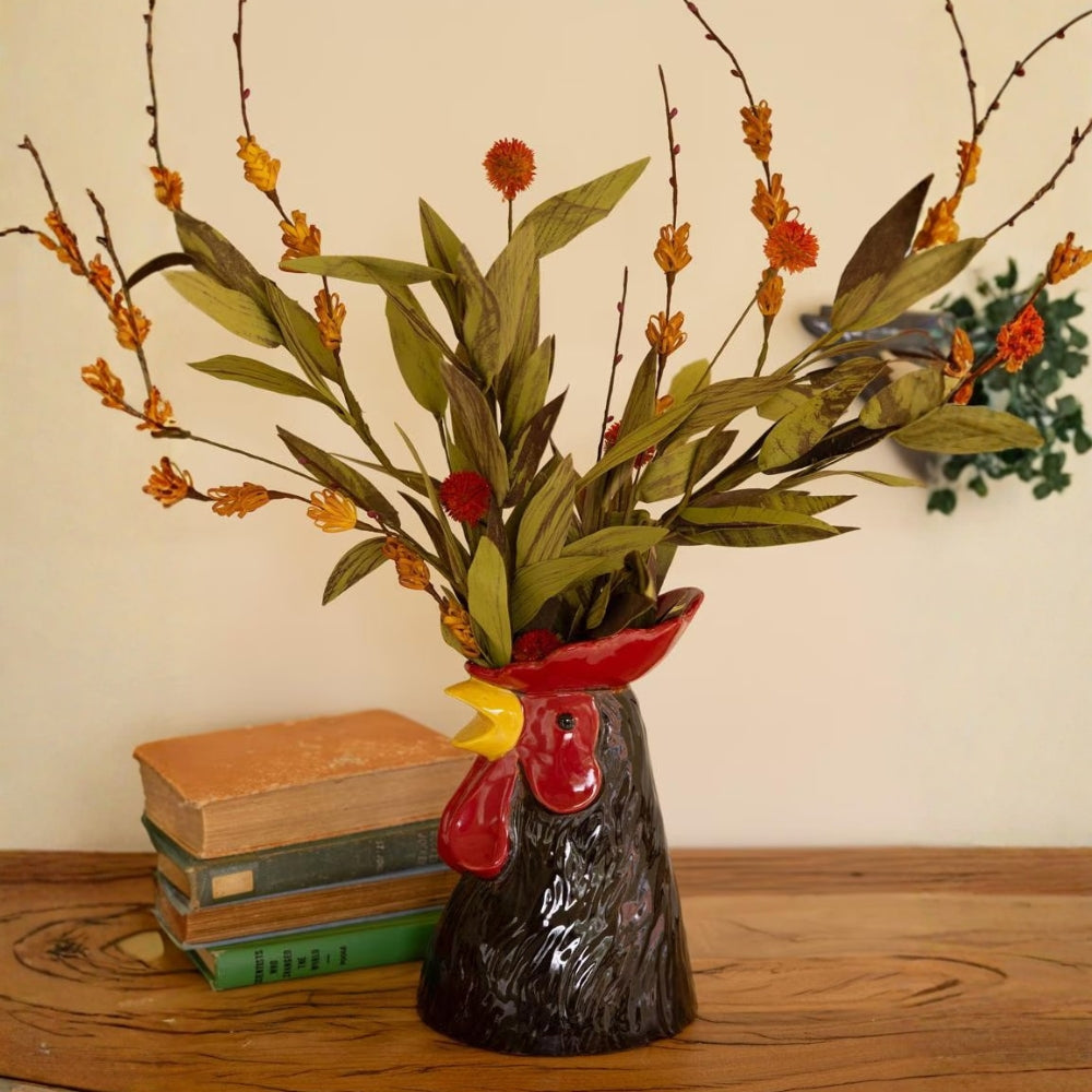 Rooster Vase